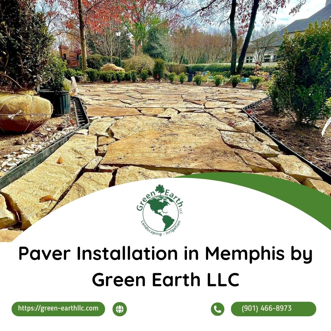 Elevate Your Outdoor Space with a Paver Installation in Memphis by Green Earth LLC