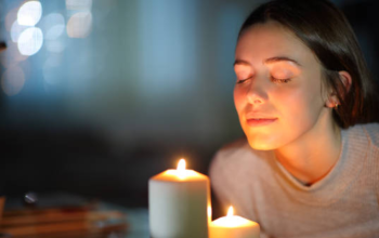 large scented candles