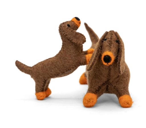 handmade felted wool animals