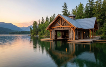 How Timber Frame Boat Houses Protect and Elevate Your Waterfront Property