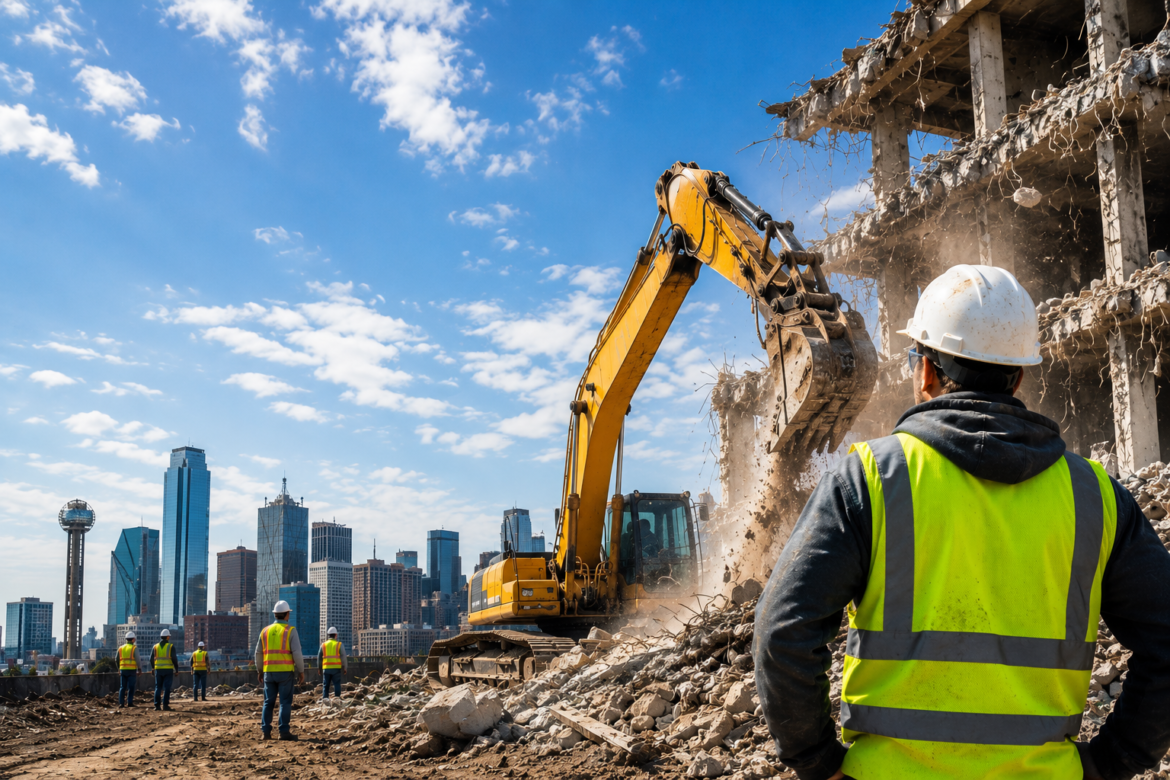 Why Dallas Demolition Companies Need a Specialized Staffing Agency on Their Side