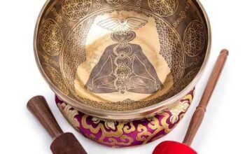 traditional Tibetan singing bowl