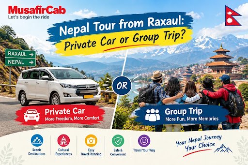 Nepal Tour from Raxaul: Private Car or Group Trip?